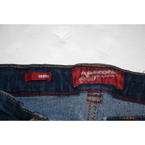 Arizona jeans girls 14 skinny adjustable waist youth 28 x 26 blue - Picture 7 of 9